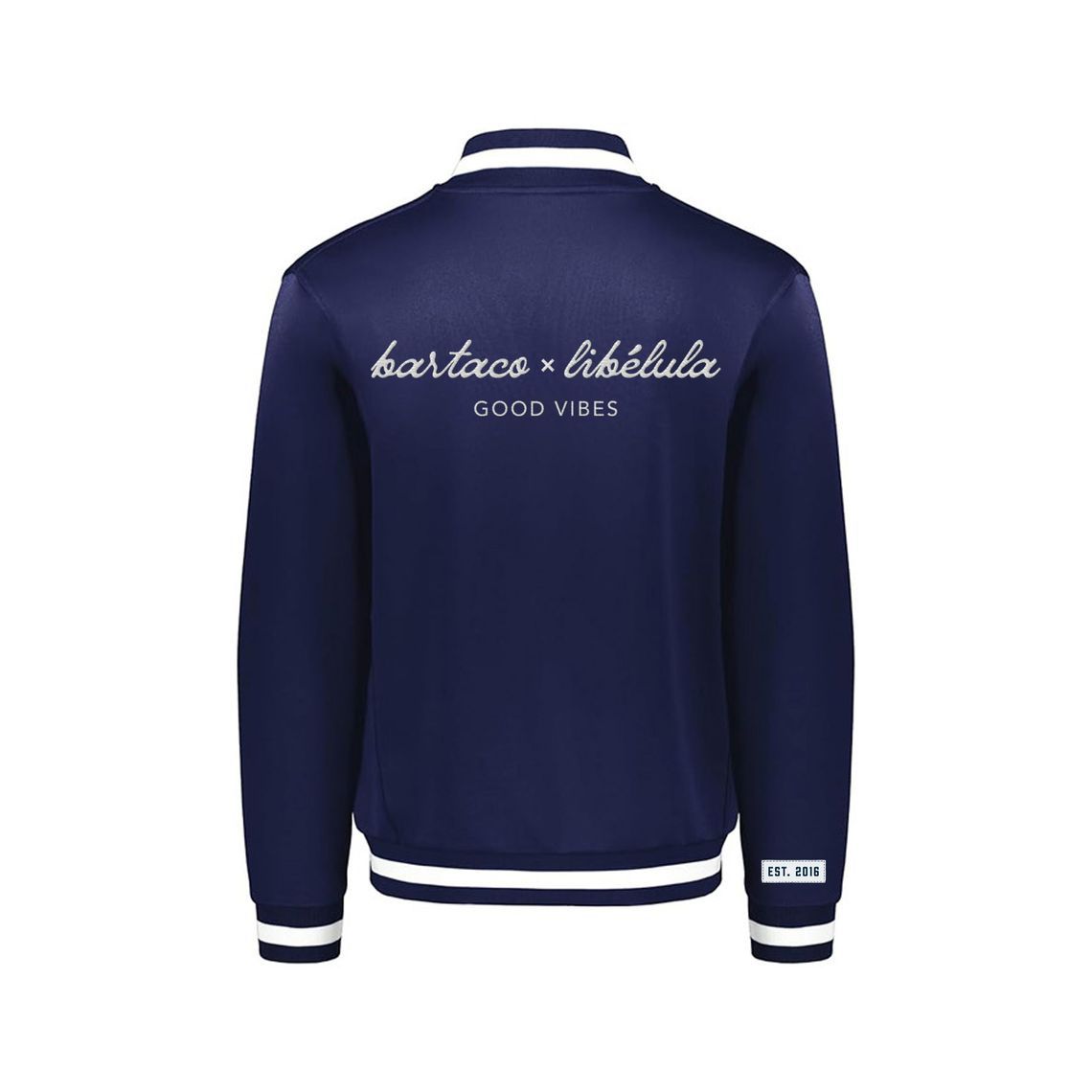 good vibes jacket back