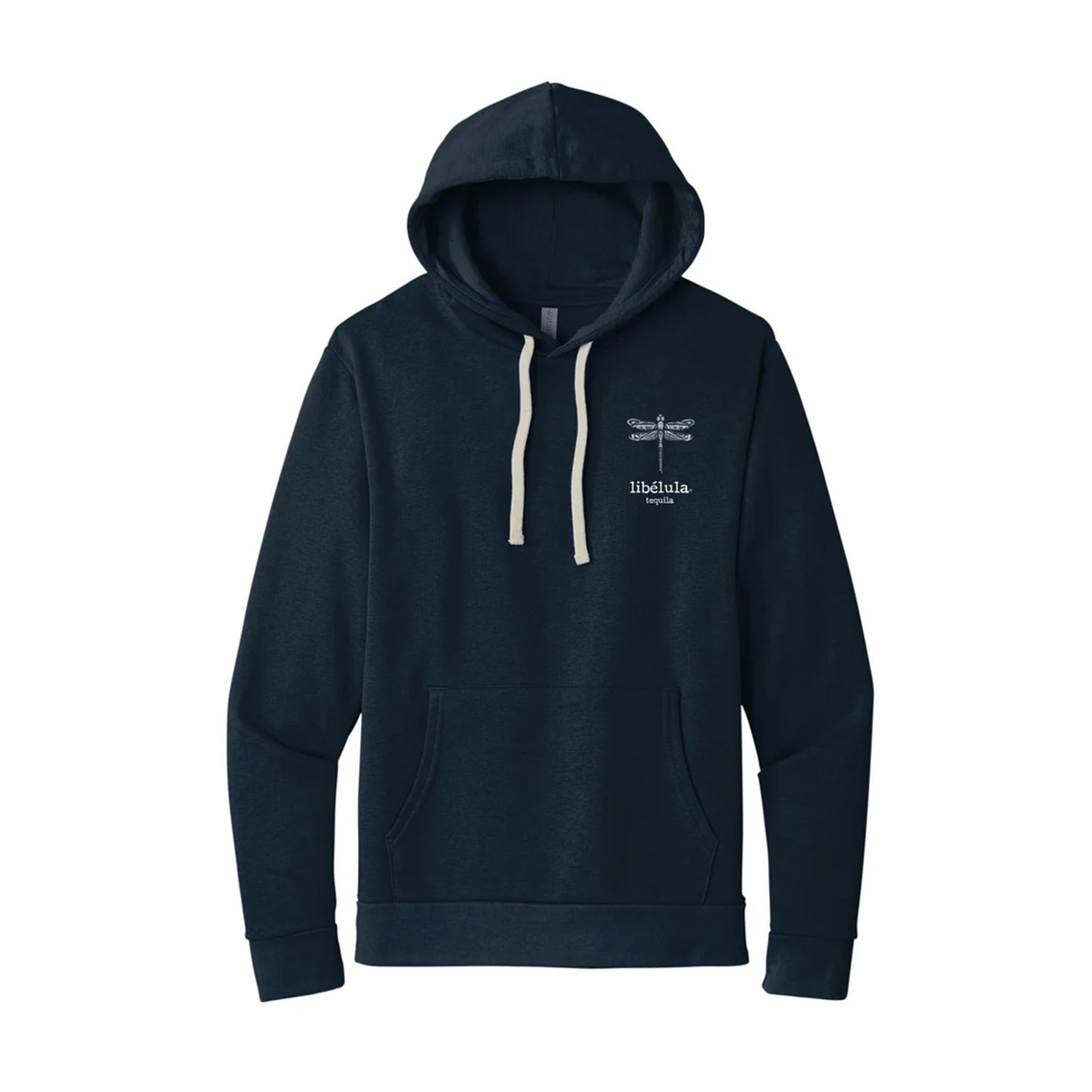 navy hoodie front