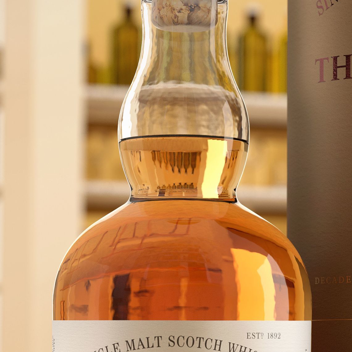 balvenie 70cl 25yo neck